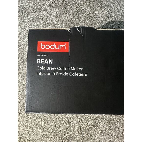 BODUM Bean Cold Brew Coffee Maker 12 Cup Capacity 51 Oz - White - Picture 5 of 5